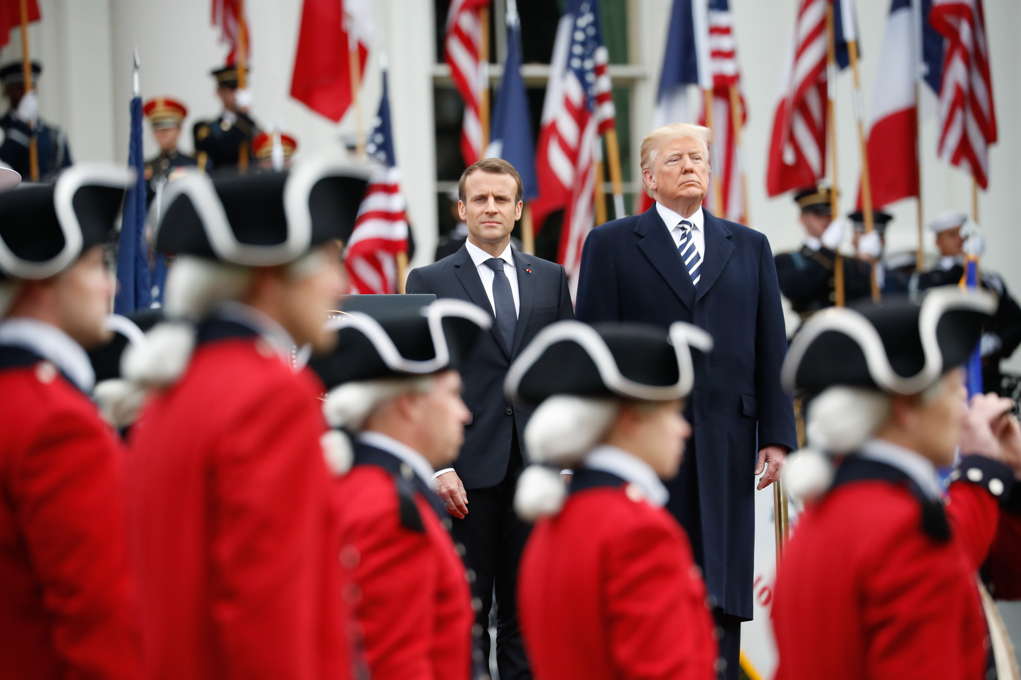 APTOPIX Trump US France