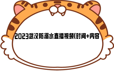 2023武汉防溺水直播视频（时间+内容）