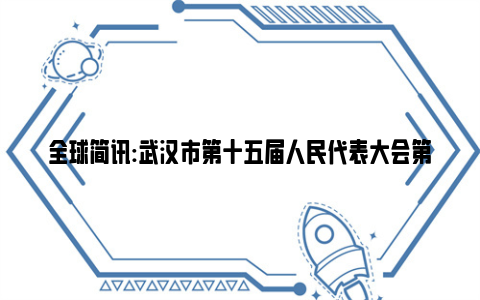 全球简讯:武汉市第十五届人民代表大会第三次会议公告