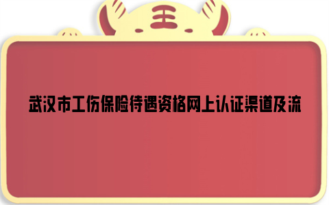 武汉市工伤保险待遇资格网上认证渠道及流程